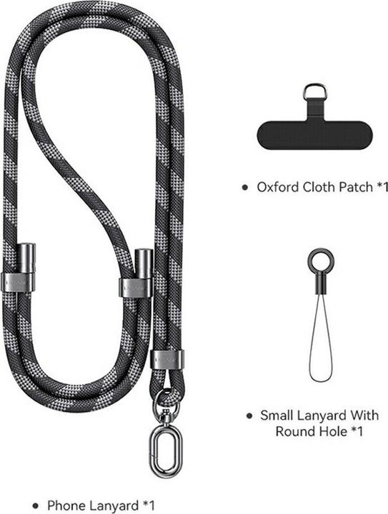 Actual product image Usams Uniwersalna smycz do telefonu 1,6m różowy/pink ZB316GS05 (US-ZB316)