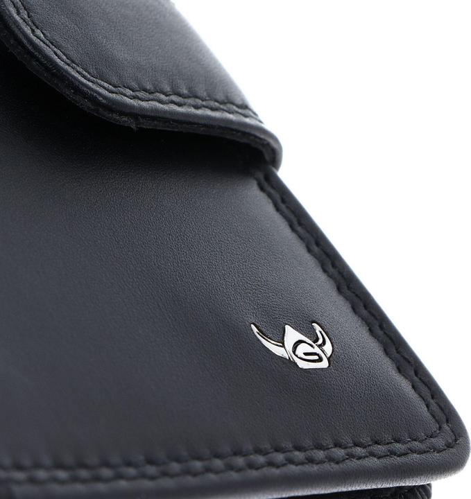 Produktbild Golden Head Polo Kreditkartenetui RFID Schutz Leder 8 cm
