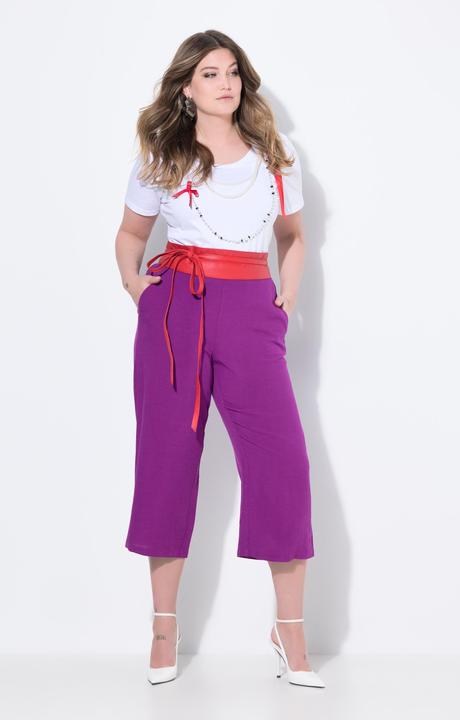 Actual product image Miamoda Culotte, weites Bein, Leinenmix (42)