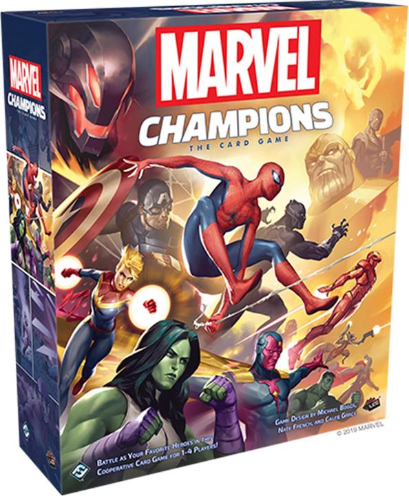 Actual product image Enigma Marvel Champions - Card Game (English) (FMC01EN) (English, 1 - 4 Players)