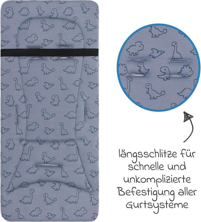 Actual product image Fillikid Sitzauflagen Wendeauflage Jersey für Sportwagen & Buggy