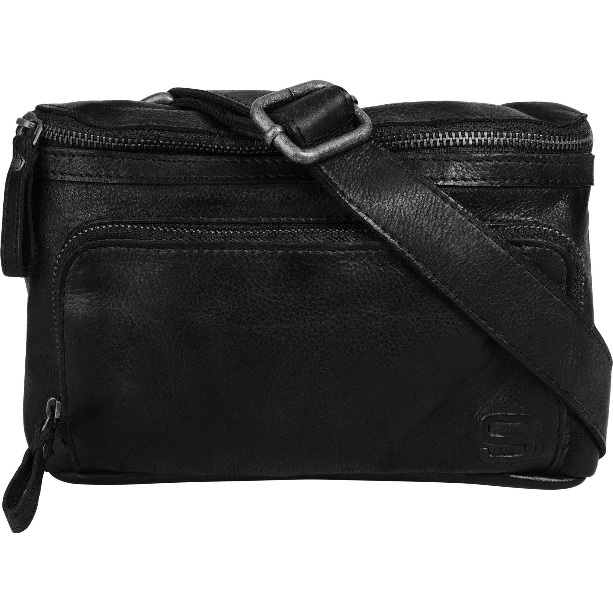 Spikes & Sparrow, Bauchtasche, Gürteltasche, Schwarz
