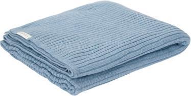Produktbild Little Dutch Pure Pure Denim Blue - Gebreid deken - Wieg - Blauw (70 x 100 cm)