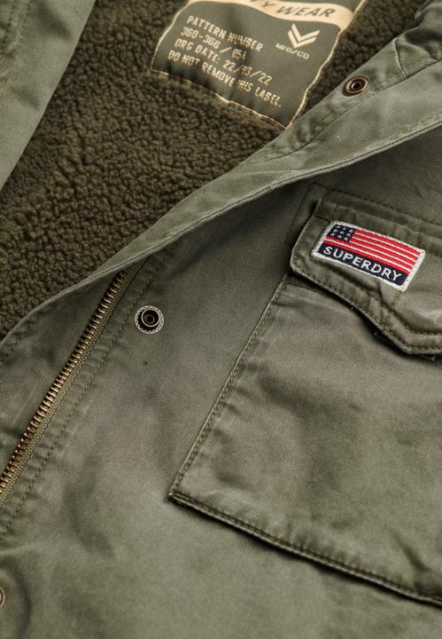 Actual product image Superdry Military Borg (XS)