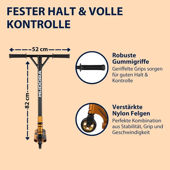 Actual product image Hudora Stunt Scooter Scooter XR-25 - Gold