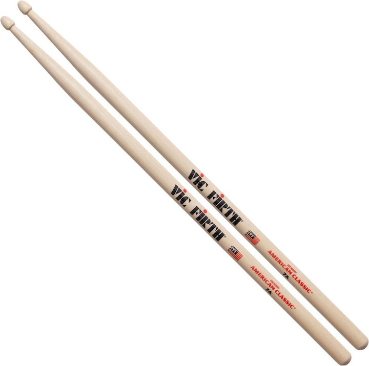 Image du produit Vic Firth VF7A Baguettes de tambour 7A (Batterie)
