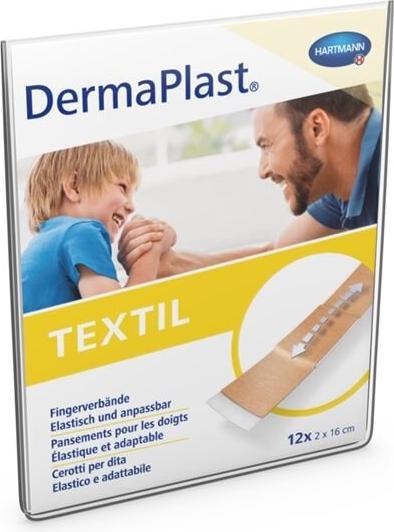 Produktbild DermaPlast Text Fingerverb 2x16cm bei 12 (12x)
