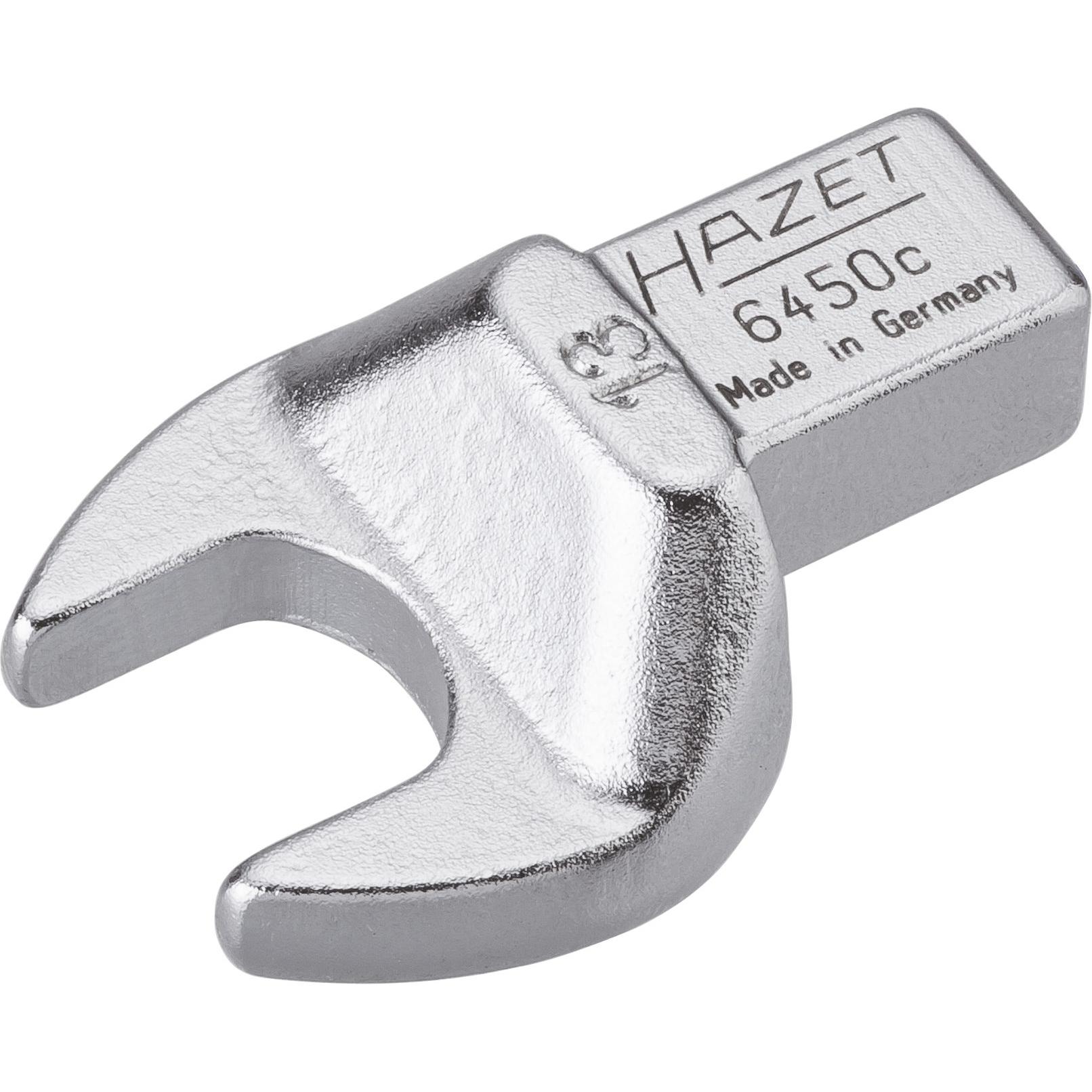 HAZET, Schraubenschlüssel, Einsteck-Maulschlüssel 6450C-13 ∙ Einsteck-Vierkant 9 x 12 mm ∙ Aussen Sechskant Profil ∙ 13 ...