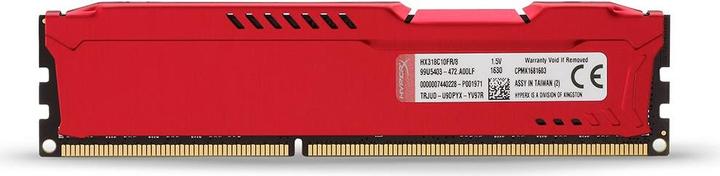 Immagine prodotto HyperX Fury (1 x 8GB, 1866 MHz, DDR3-RAM, DIMM)