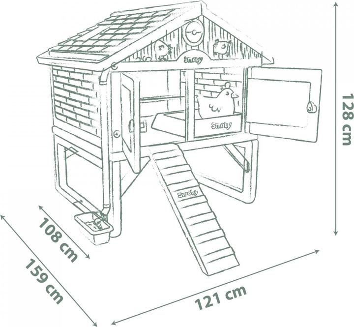 Image du produit Smoby S.Life Cluck Cluck Cottage