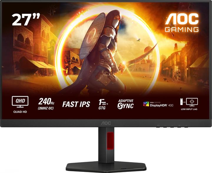 AOC Q27G4ZR (2560 x 1440 pixels, 27")
