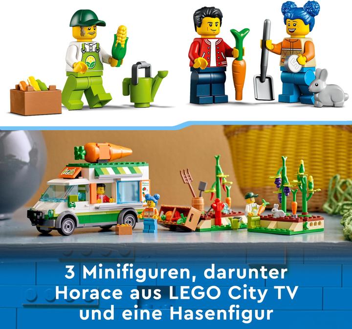 Produktbild LEGO Gemüse-Lieferwagen (60345, LEGO City)