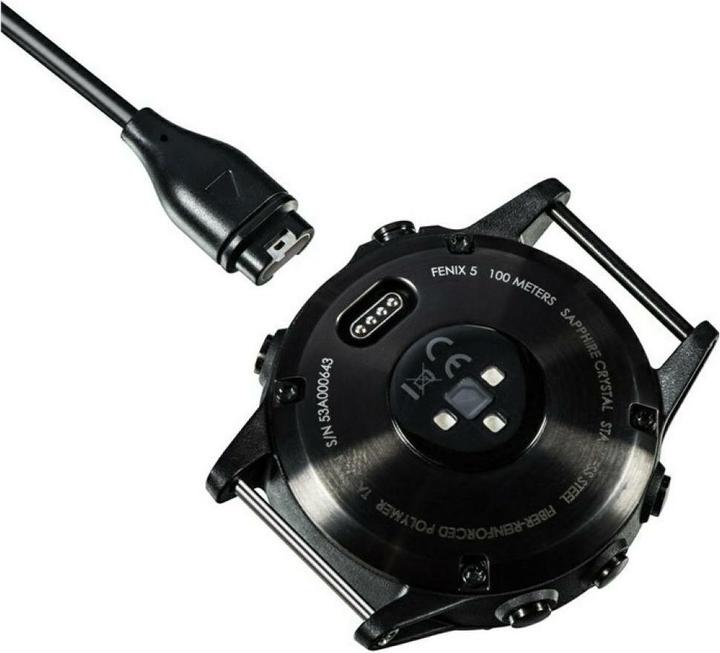 Productafbeelding Beline Cable USB-C for Charging Garmin Watches 1m black