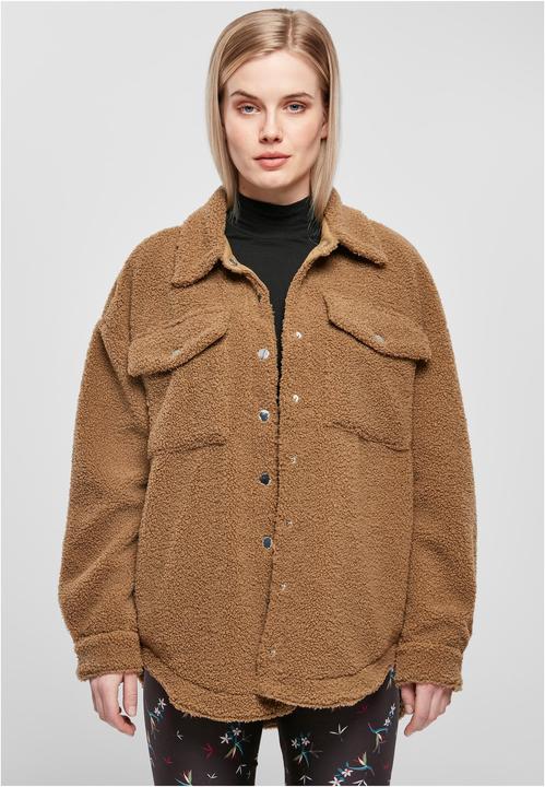 Actual product image Urban Classics Ladies Sherpa Overshirt - 16517 (XL)