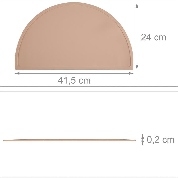 Image du produit Relaxdays Sets de table (1 pcs, 24 x 41.50 cm)