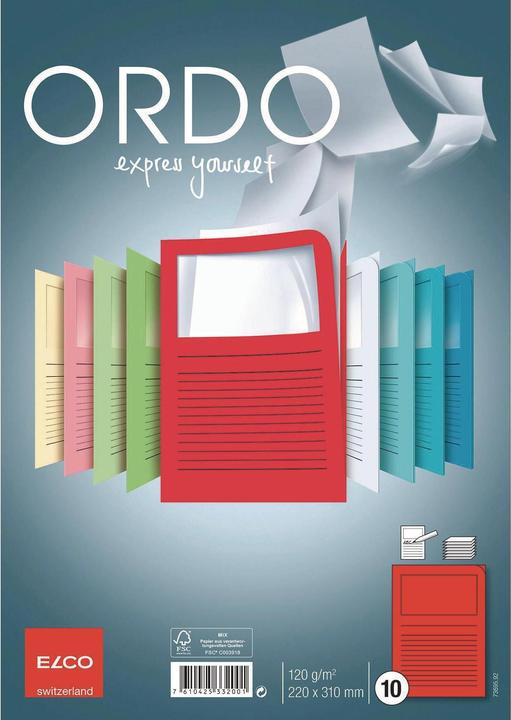 Actual product image Elco Ordo classico transparent cover (A4, 10 x)