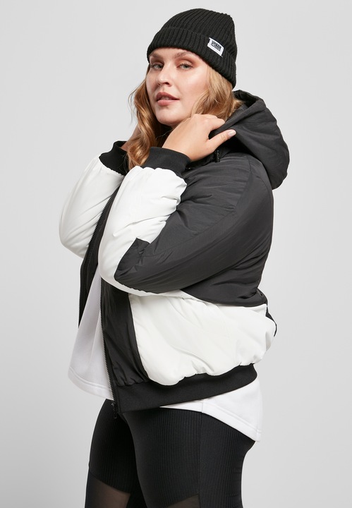 Produktbild Urban Classics Ladies Padded 2-Tone Batwing Jacket (XS)