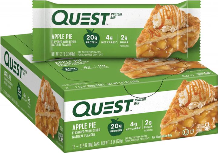 Actual product image Quest Nutrition Quest Bars (Apple Pie, 60 pcs., 720.12 g)