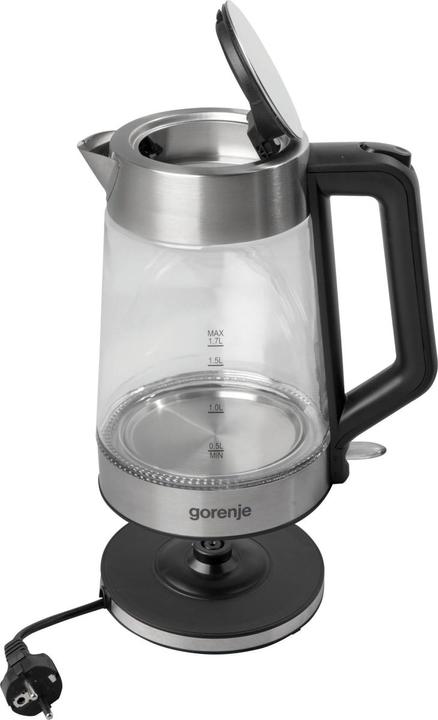 Actual product image Gorenje K17GED Kettle, Electric, Capacity 1.7 L, Power 2200 W, Stainless Steel (1.70 l)