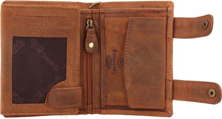 Actual product image Greenland Nature Montenegro wallet RFID leather 9 cm