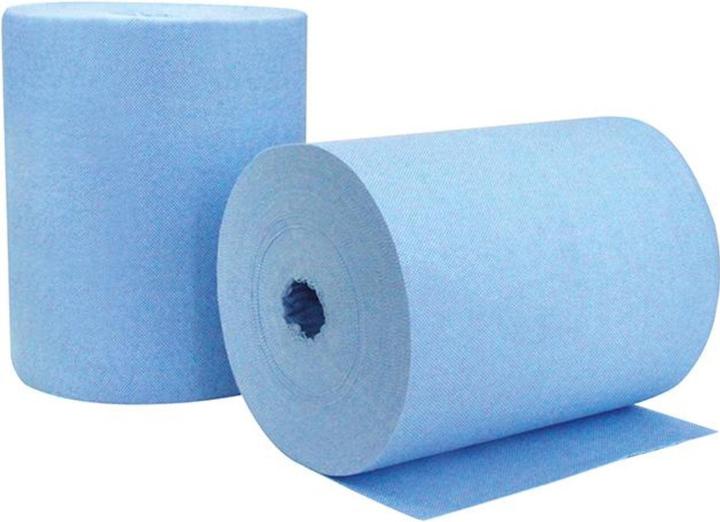 Actual product image Wipex Wiping cloth Work blue Roll with 200 sheets 24 x 38 cm (1x)