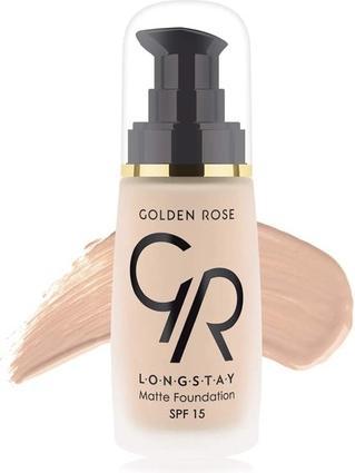 Actual product image Golden Rose Longstay Matte Foundation P-GLM 01 (P-GLM 01)