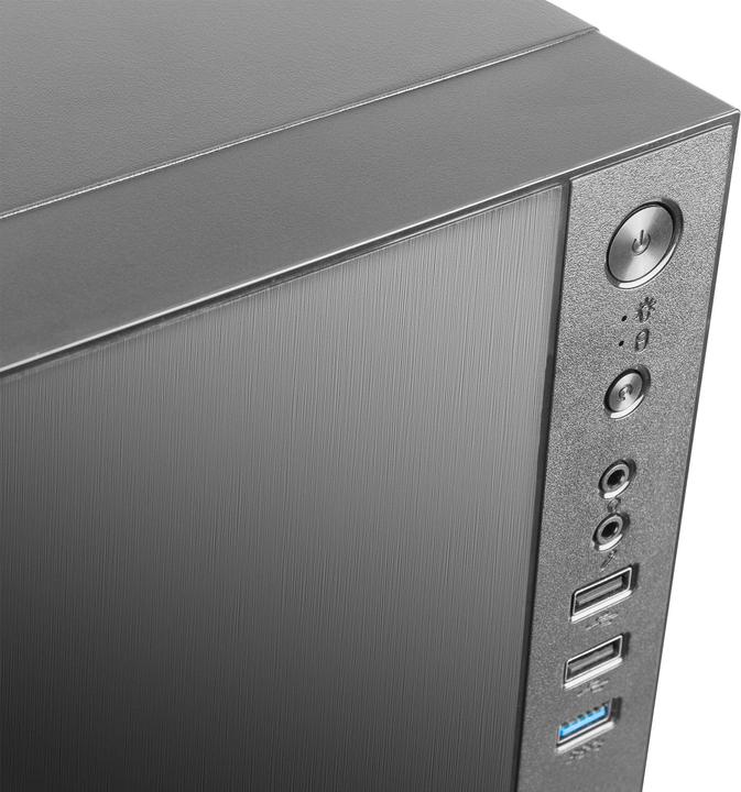 Actual product image Anima Boitier Mini Tour Micro ATX ACX avec alimentation 500W (Noir) (mATX, Mini-ITX)