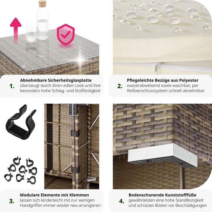 Produktbild tectake Paris