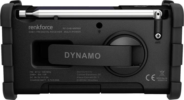 Produktbild Renkforce RF-DAB-MMR88 (DAB+, FM)