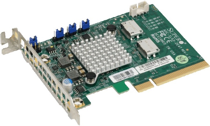 Actual product image Supermicro Add-on Card AOC-SLG3-2E4