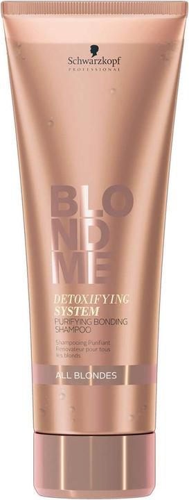 Actual product image Schwarzkopf Professional Blondme - Detoxifying System Purifying Bonding Shampoo (1000 ml, Liquid shampoo)