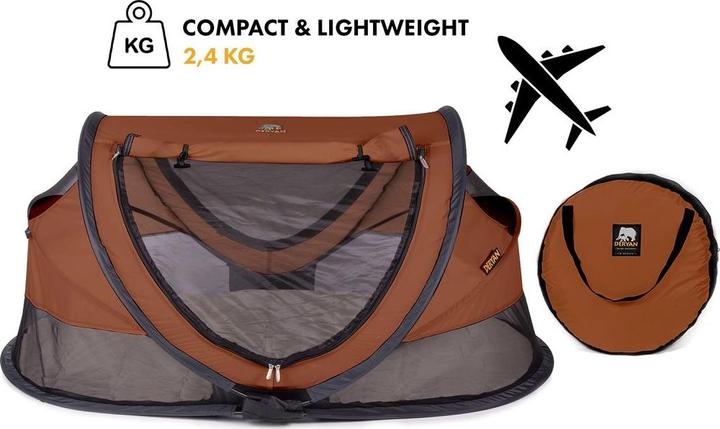 Immagine prodotto Deryan Lettino da viaggio e tenda da gioco Peuter Luxe