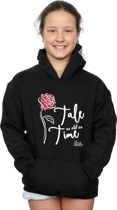 Produktbild Disney Tale As Old As Time Rose Kapuzenpullover Mädchen (140, 146)