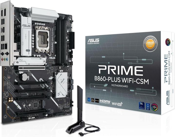 Productafbeelding ASUS TUF GAMING B860-PLUS WIFI (LGA 1851, Intel B860, ATX)