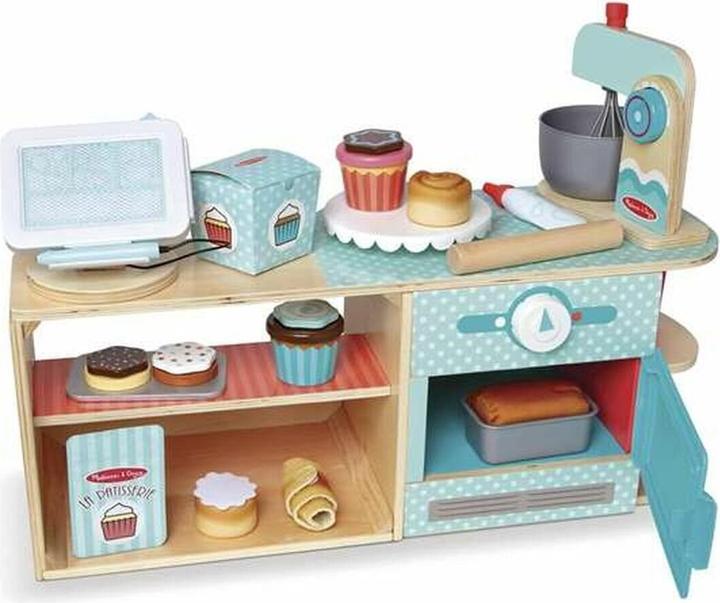 Productafbeelding Melissa Wooden Bakkerij la Patisserie (39 -Stück) - Holzspiele für Kinder - Rollenspielzeug -