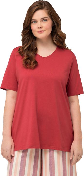 Produktbild Ulla Popken T-Shirts, 2er-Pack, V-Ausschnitt, Halbarm (58)