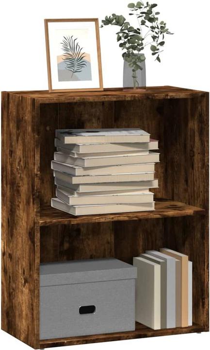 Produktbild vidaXL Bücherregal Regal Standregal Büroregal Aufbewahrungsregal Räuchereiche (30 x 60 x 77 cm)