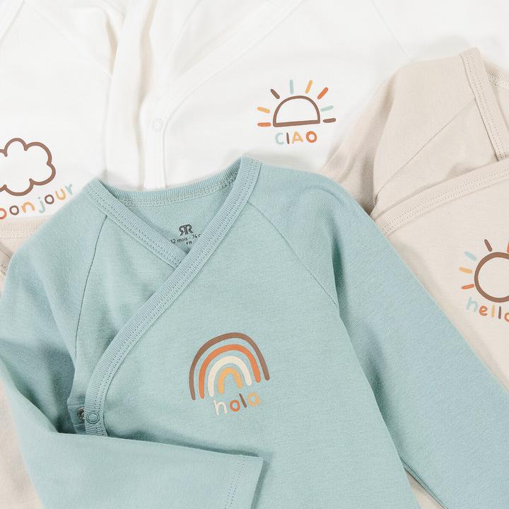 Produktbild La Redoute Collections 5er-Pack Bodys mit langen Ärmeln (50 C)