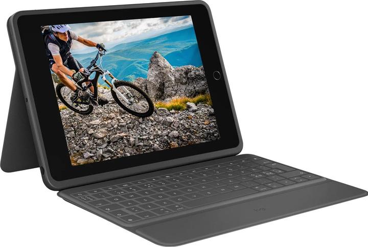 Produktbild Logitech Rugged Folio (DE, iPad 2025 (11. Gen), iPad 2022 (10. Gen))