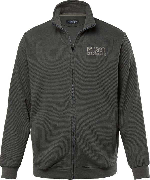Image du produit Men+ Veste en molleton, col montant et fermeture à glissière, jusqu'au 8 XL (L)
