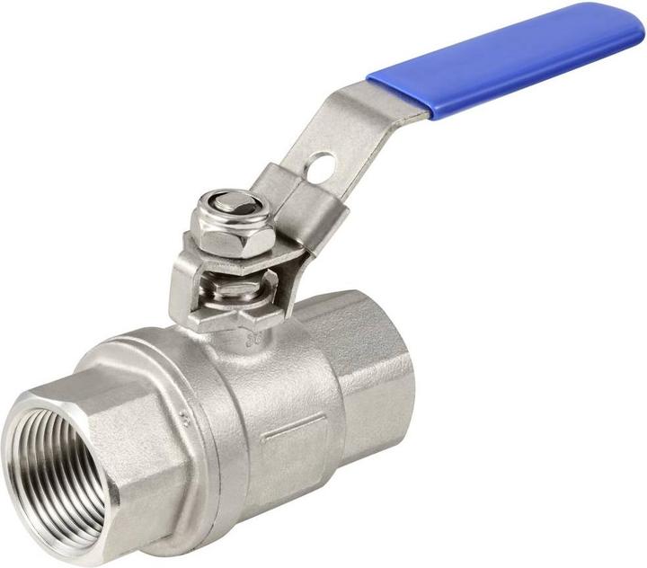 Immagine prodotto Tru Components TC-2PC-DN25-316 TC-12770356 Standard-Kugelhahn Innengewinde: G1"