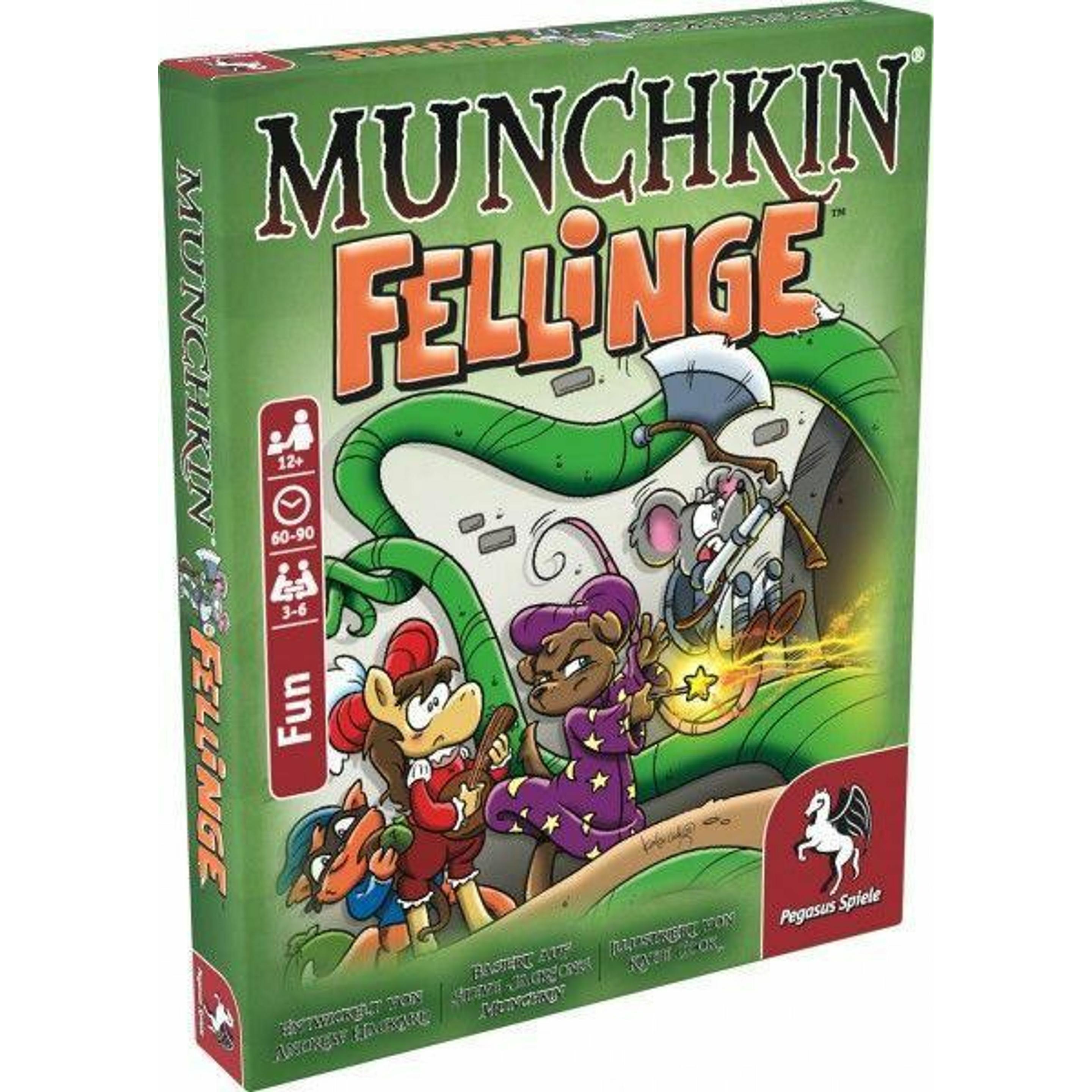 Pegasus Kartenspiel Munchkin Fellinge (Deutsch) (17025G)