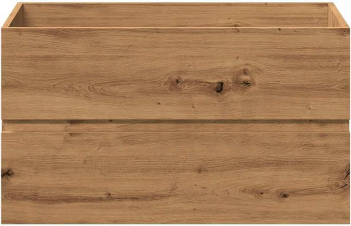 Produktbild VidaXL Badmöbel-Set Artisan-Eiche Holzwerkstoff Badmöbelset Badezimmerschrank