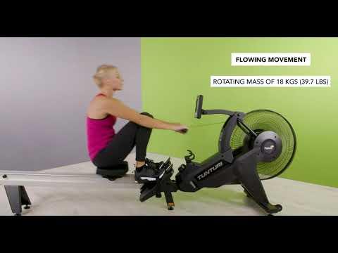 Actual product image Tunturi Platinum PRO Air Rower Rudergerät
