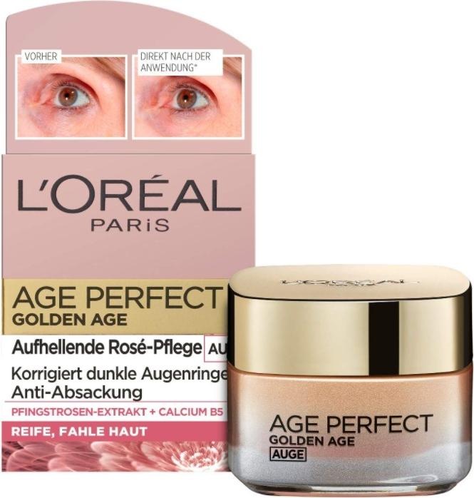 Produktbild L'Oréal Paris L'Oréal, Augencreme mit Calcium B5 und Pfingstrosenextrakt, 15 ml (Crème, 15 ml)
