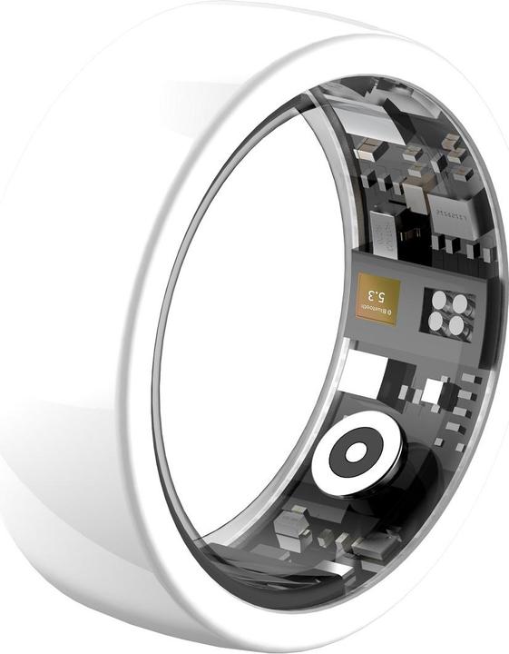 Actual product image Riversong smartring Trinity black SR01 (10, White)