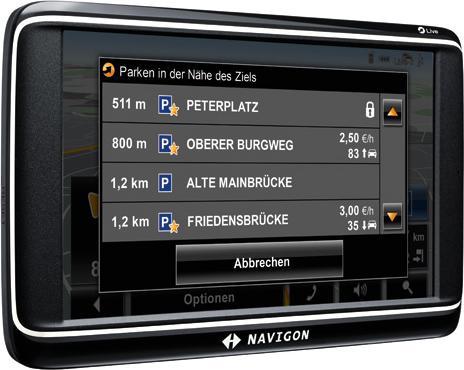 Image du produit Navigon 70 Premium Live, Bluetooth, Cartes Europe