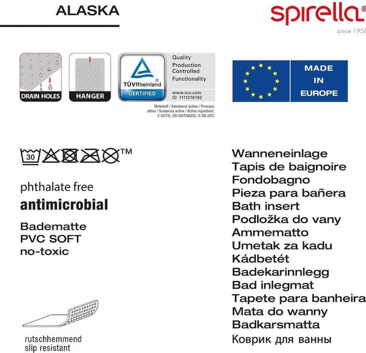 Produktbild spirella Alaska (36 x 91 cm)