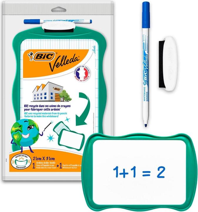 Image du produit Bic Tableau blanc Velleda 50 recyclé, (L)210 x (H)310 mm