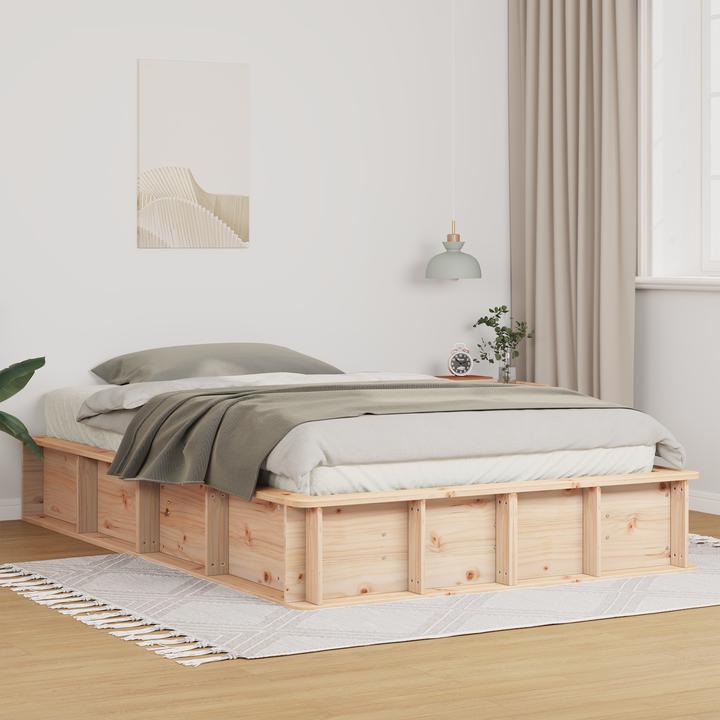 Actual product image vidaXL Bettrahmen (140 x 190 cm)